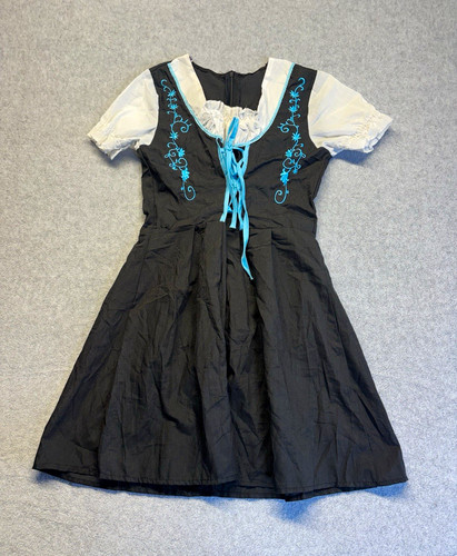 Women black dirndl - black,