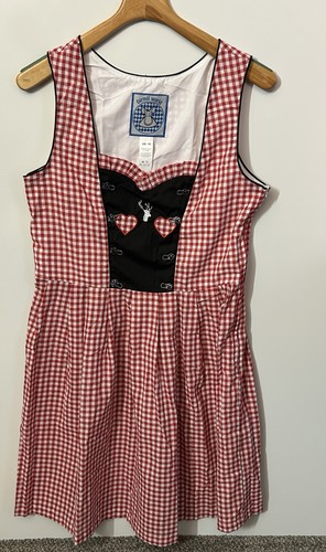 Dirndl world red gingham check - dirndl,