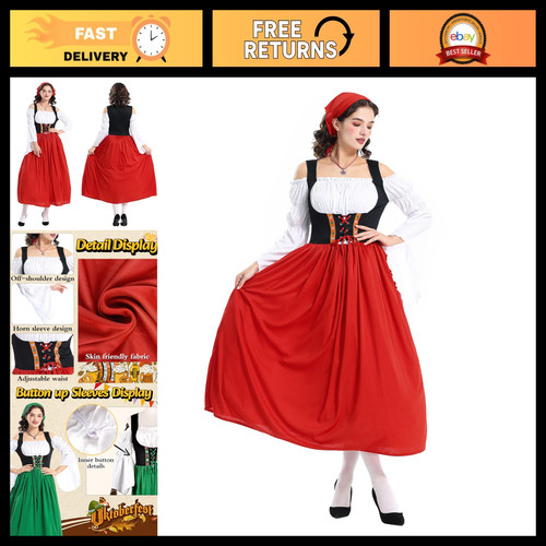Bavarian dirndl dress - bavarian, for