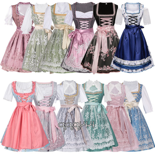 German dirndl long - german, dress